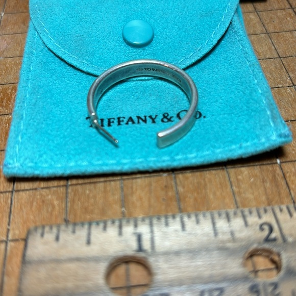Tiffany & Co. 1837 Hoop Earring 925 Sterling Silver Single Replacement EVC 2003 - Picture 10 of 17
